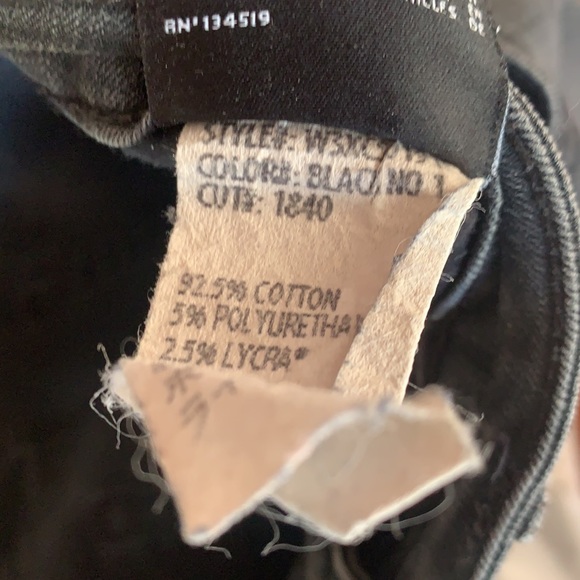 3x1 COVE W3 Channel Seam High Rise Skinny Stretch Jeans 28 - Picture 16 of 16